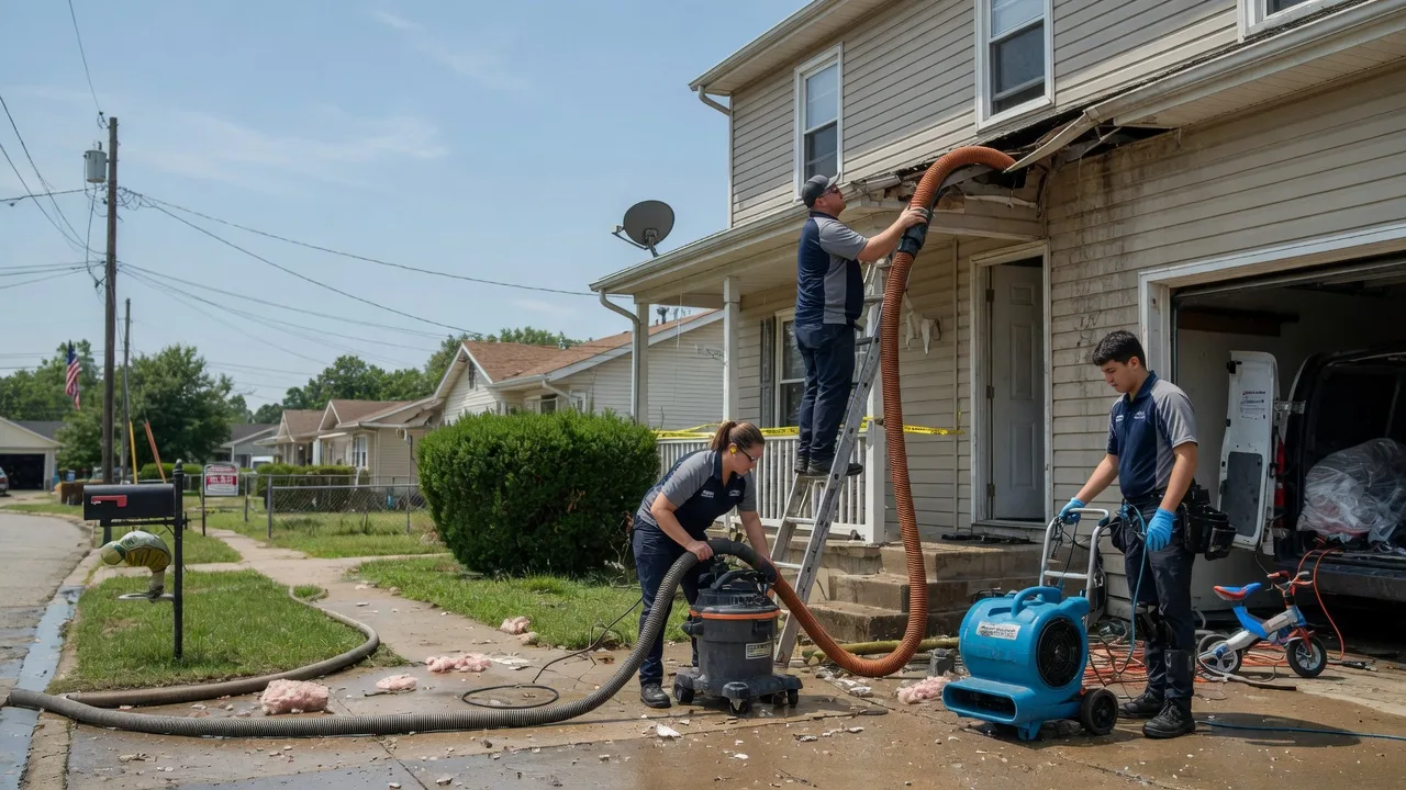 Water Damage Restoration in Beaumont, KS near me